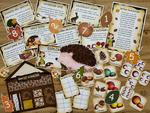 Podzimní stezka skřítka Podzimníčka