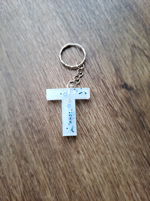 Klíčenka písmeno T — foto 1