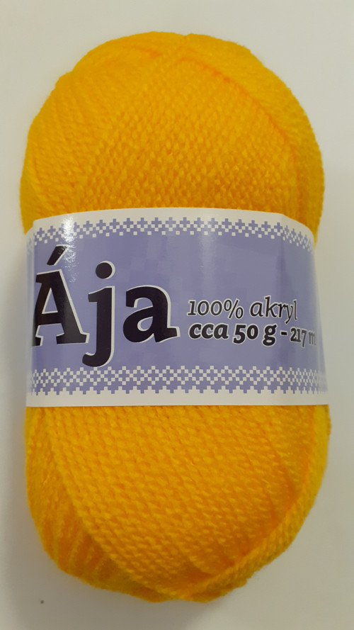 Příze Ája 929 tm.žlutá