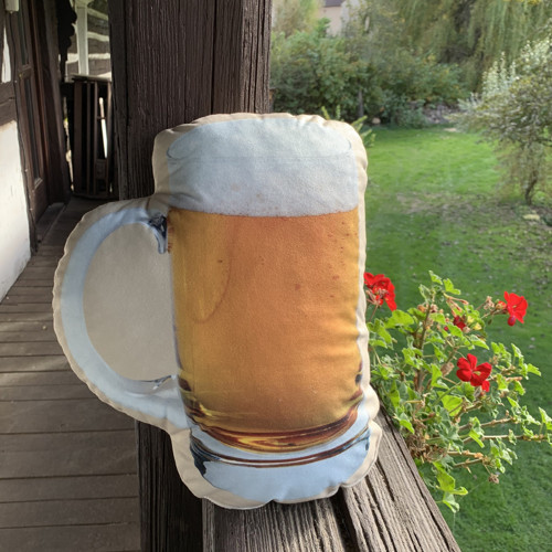 Polštář 3D - Pivo
