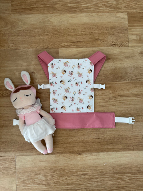 Nosítko pro panenky - víly/starorůžová