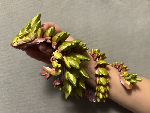 Drahokamový Drak - 58 cm - 3D Tisk — foto 1