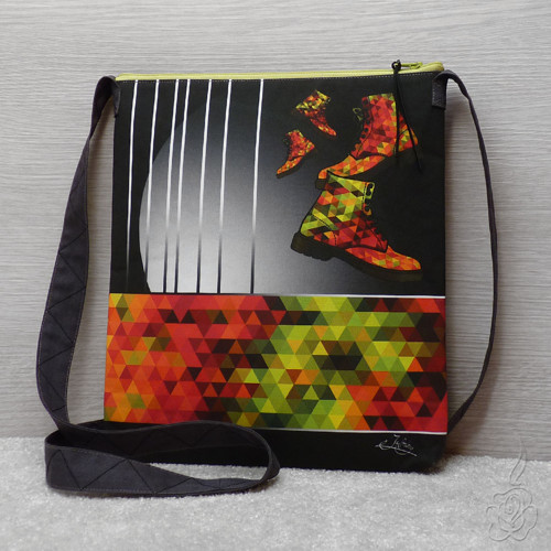 Barevná crossbody kabelka - Botky — foto 1