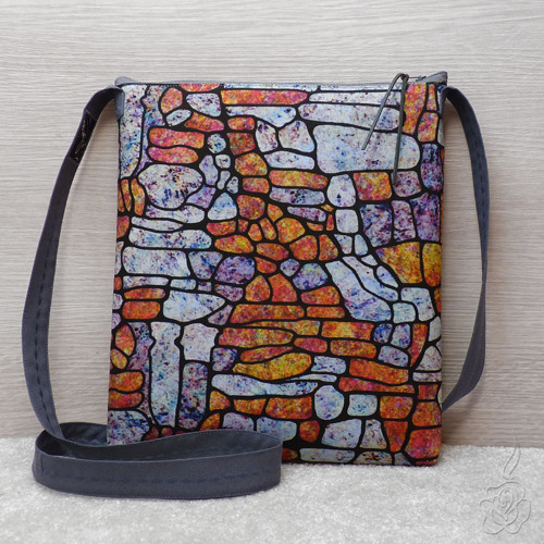 Barevná crossbody kabelka - Mína