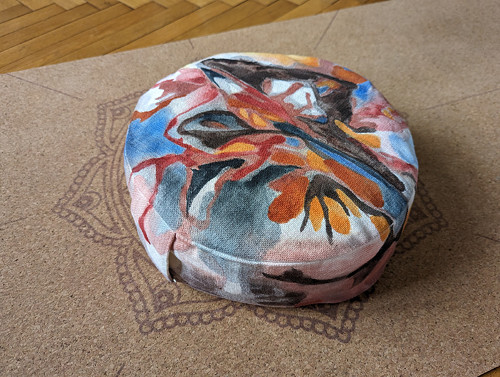 Meditační polštář Píseň lýkožrouta