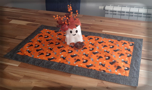 Běhoun na stůl - Halloween no.3