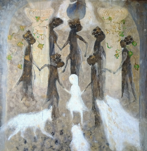Obraz "Tanečnice"