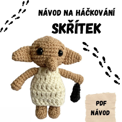 Návod- háčkovaný skřítek