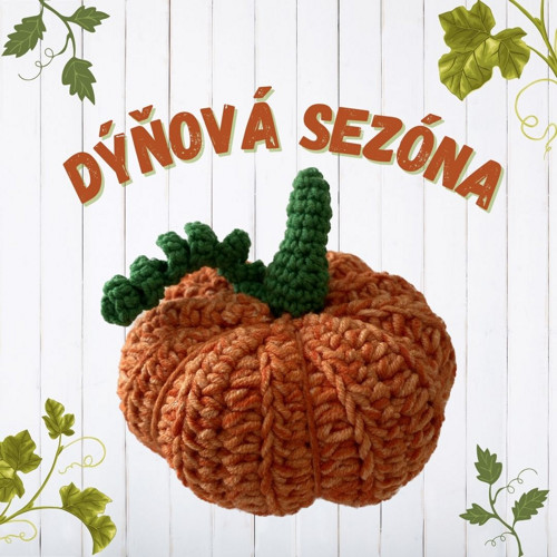 Návod- háčkovaná dýně