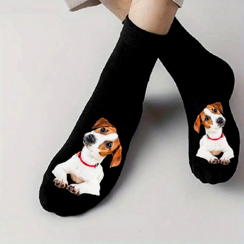 Jack Russell Teriér Bavlněné Ponožky