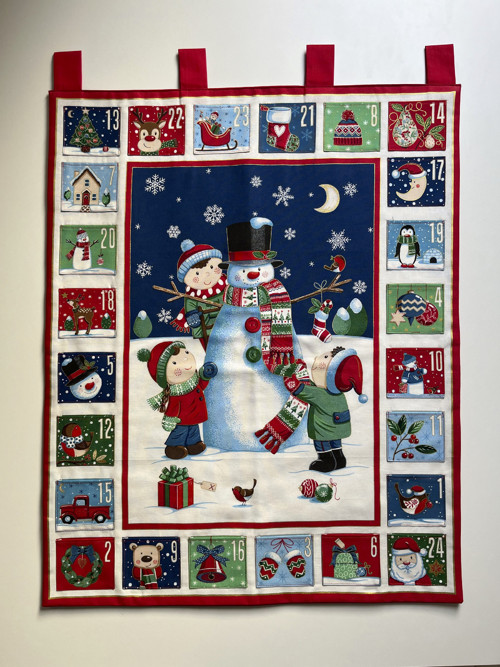 Adventní kalendář - sněhulák