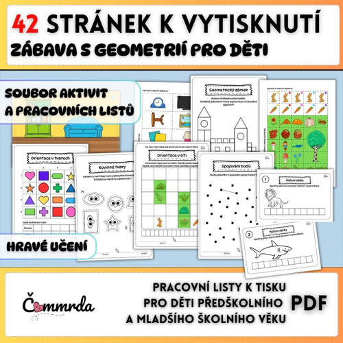 Zábava s Geometrií pro děti (PDF k tisku)