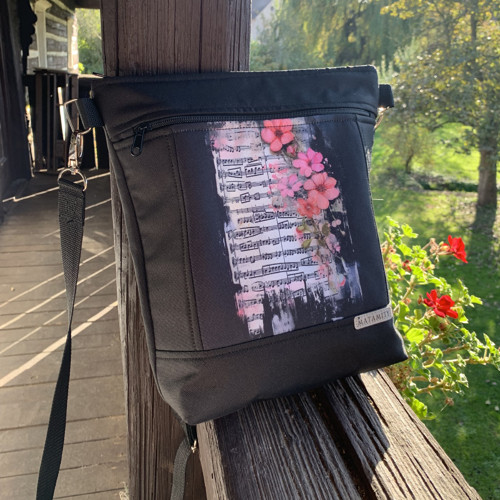 Crossbody kabelka - Romance v růžové II.