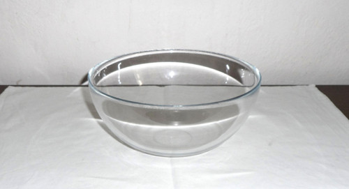 Servírovací skleněná MÍSA, průměr 20 cm