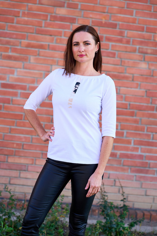 T255 triko Sestra pruh