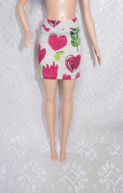 Barbie - natahovací sukně