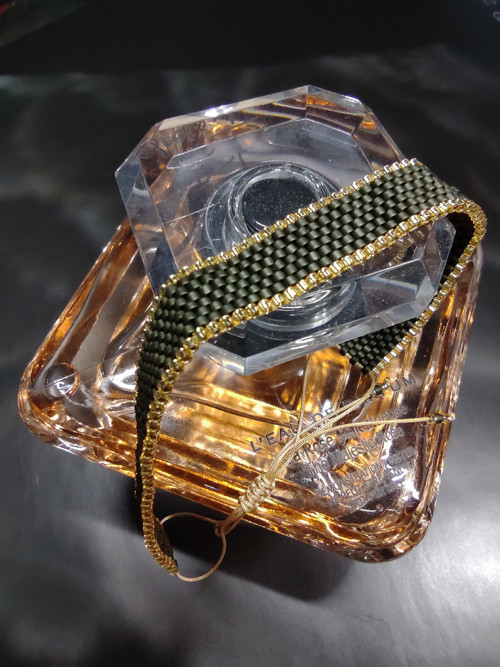 Náramek Golden olive — foto 1