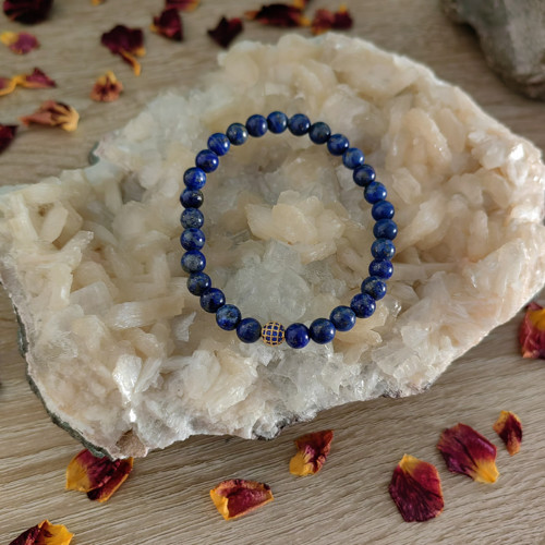 ENERGETICKÝ Náramek- Lapis Lazuli