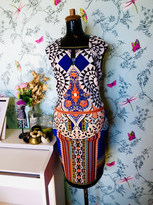 Šaty vzory boho psychedelic — foto 1