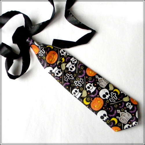 Halloweenská kravata