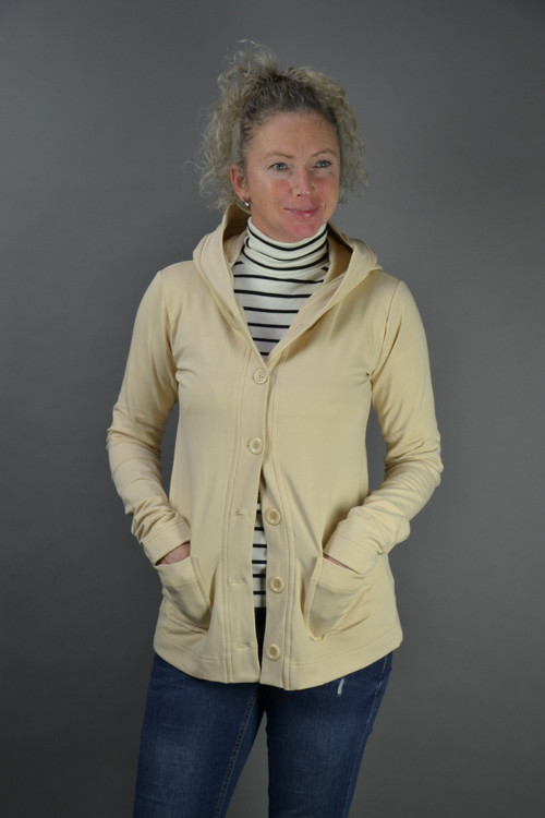 Mikina s knoflíkama — foto 1