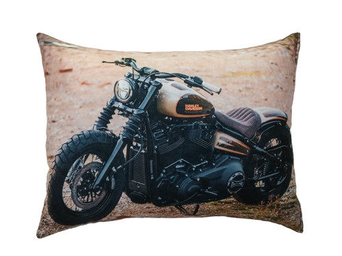 Polštář s motorkou Harley Davidson II