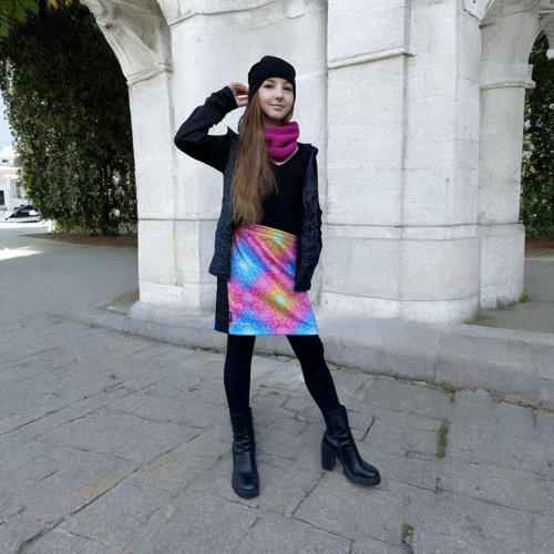 Zimní softshellová sukně Mandala Shine, velikost S