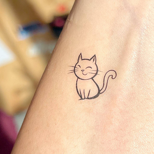 Dočasné tetovačky Tiny Tattoos Koťata T0027