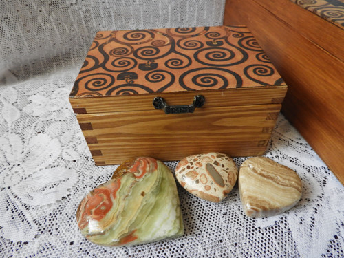 Krabička Spirály ala G.Klimt — foto 1