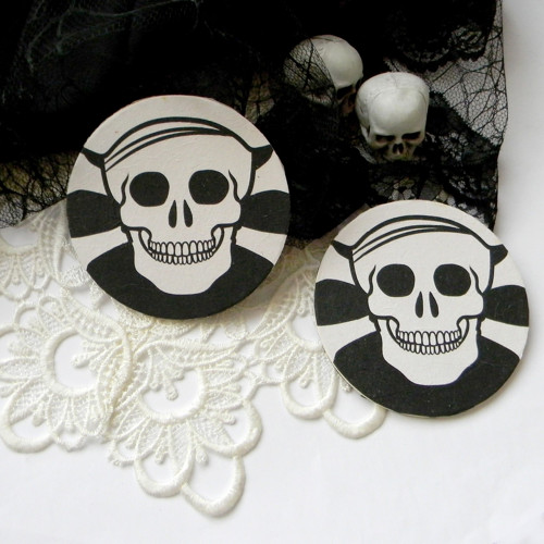 Halloweenská podložka pod sklenici