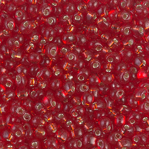 Miyuki Drop - S/L Flame Red, 3,4 mm