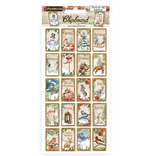 Chipboard - Romantic Home for the holidays