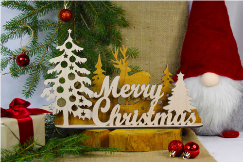 Vánoční dekorace „Merry Christmas”