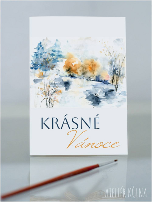 Vánoční přání *Tichá krajina*