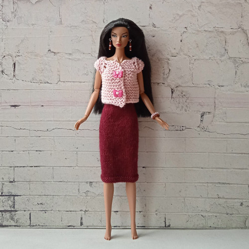Barbie, FR, Integrity - tričko, sukně, šperky — foto 1