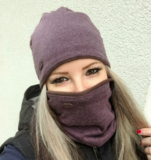 Fialový melír. .. Tunel oboustranný