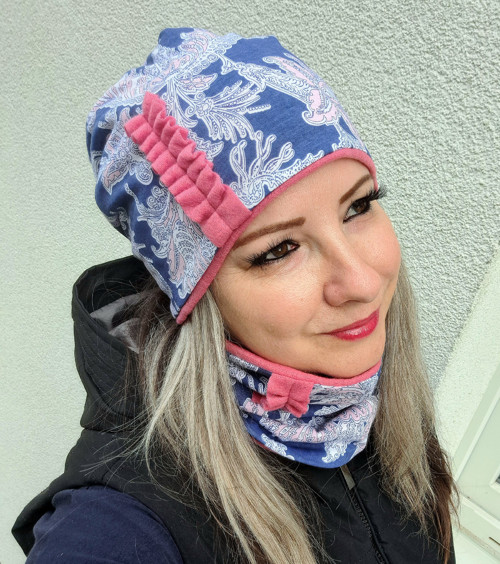 Paisley... Čepice-sleva!!!