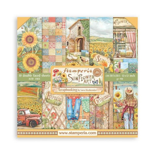 Sada papírů - Sunflower Art