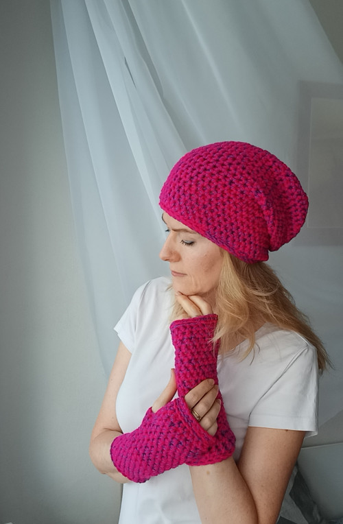 PINKfialový komplet SKLADEM