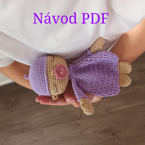 Návod na háčkovanou panenku