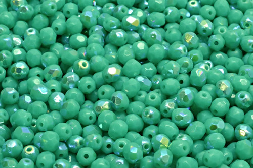 Ohňovky - Green Turquoise, 4 mm