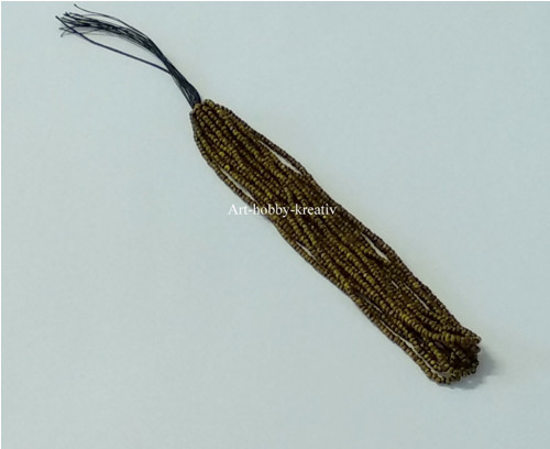Charlotte Beads 11/0 - Žlutý travertin, 5 g