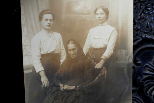 Stará fotografie, fotopohlednice, V. Kačer, Hořovi