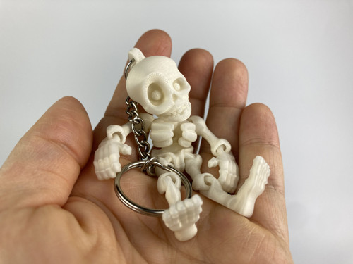 Přívěsek Skeleton - 9 cm, 3D tisk — foto 1