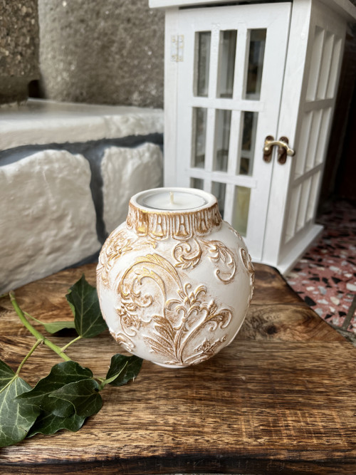 3D Vánoční baňka (zlatý ornament)