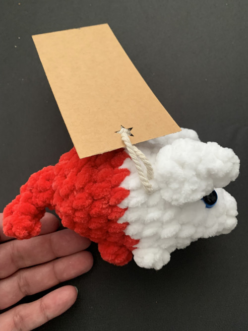 Háčkovaný maskot - prasátko