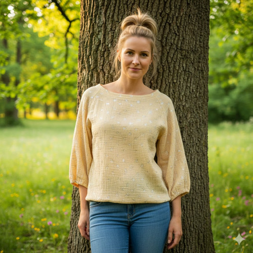 Mušelínová halenka