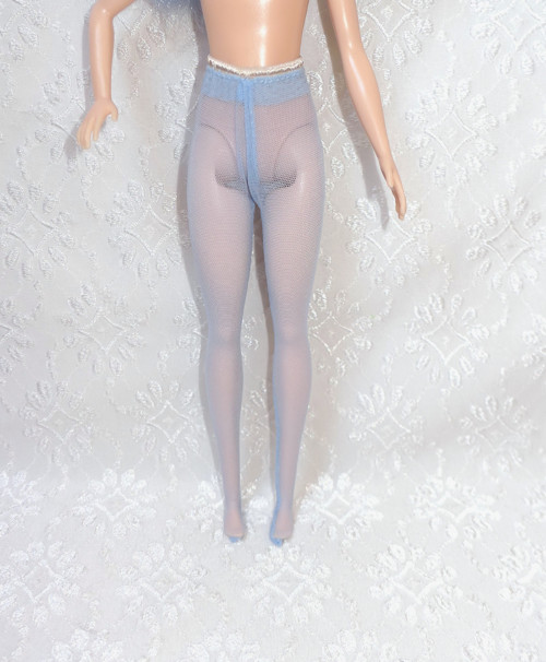 Punčocháče pro Barbie - sv. modré — foto 1