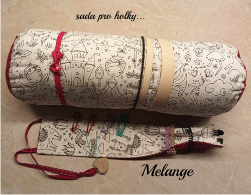 Sada pro holky-na čelenky a sponky- princezny..