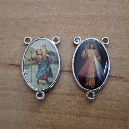 Oboustraná Madonka-Spojka na růženec